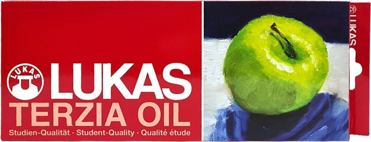 Ölfarbe Lukas Terzia Oil Paint Cardboard Box Set Ölfarben 12 x 12 ml