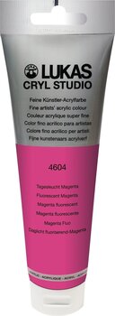 Acrylverf Lukas Cryl Studio Acrylic Paint Plastic Tube Acrylverf Fluorescent Magenta 125 ml 1 stuk - 1
