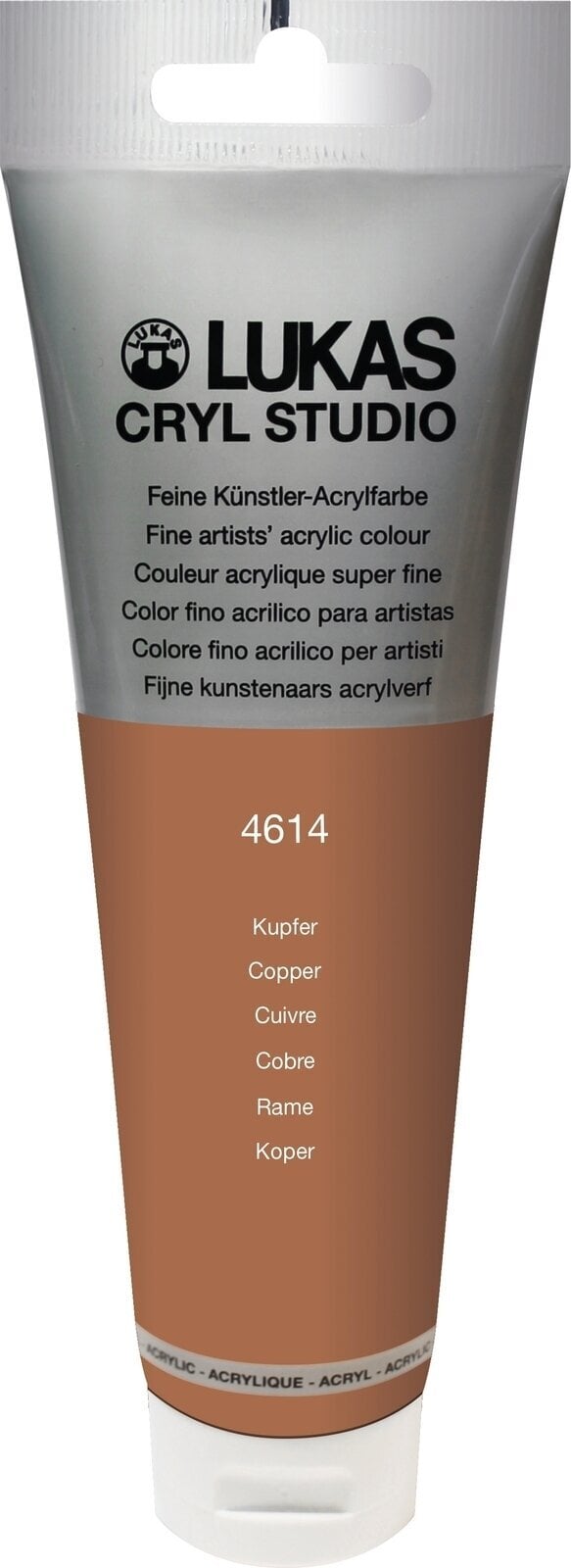 Akrylová barva Lukas Cryl Studio Akrylová barva 125 ml Měď