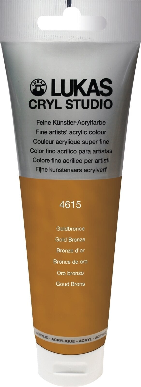 Levně Lukas Cryl Studio Akrylová barva 125 ml Gold Bronze
