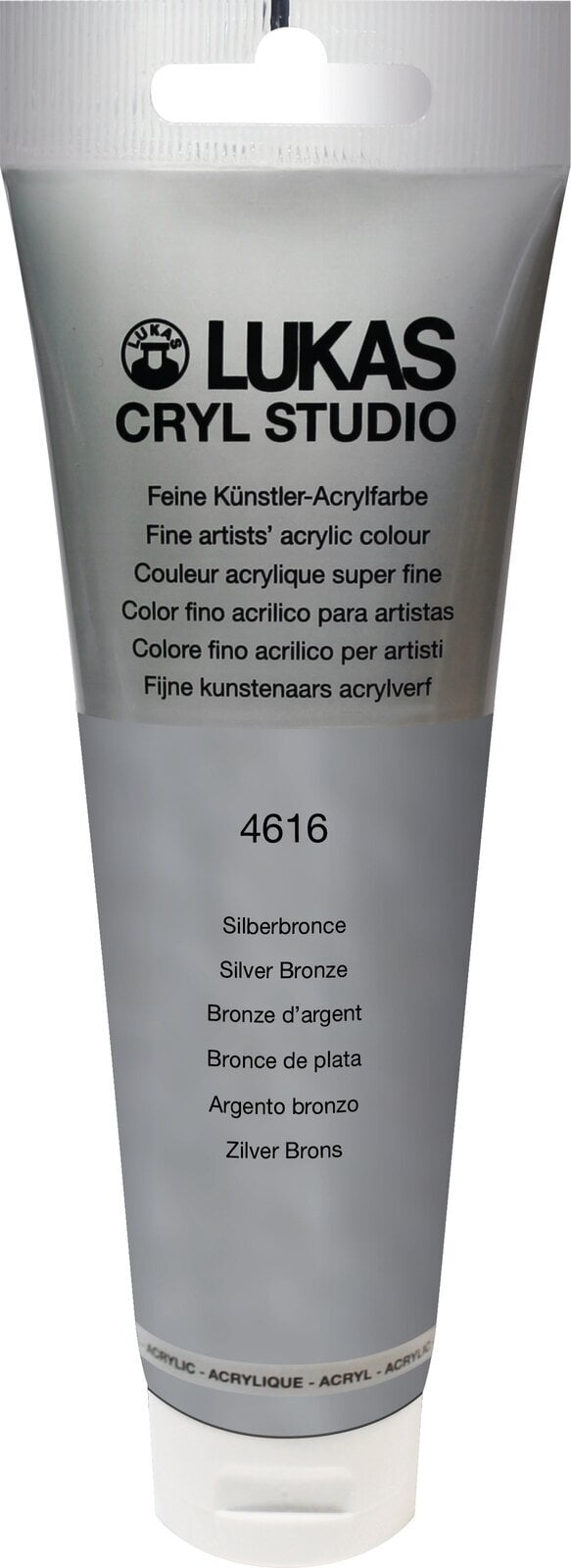 Levně Lukas Cryl Studio Akrylová barva 125 ml Silver Bronze