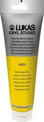 Acrylfarbe Lukas Cryl Studio Plastic Tube Acrylfarbe Cadmium Yellow Hue 125 ml 1 stk