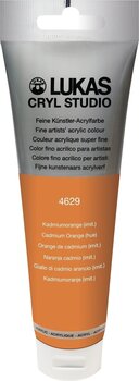 Акрилна боя Lukas Cryl Studio Acrylic Paint Plastic Tube АКРИЛНА боя Cadmium Orange Hue 125 ml 1 бр - 1