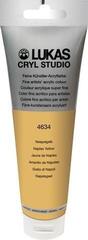 Акрилна боя Lukas Cryl Studio Plastic Tube АКРИЛНА боя Naples Yellow 125 ml 1 бр.