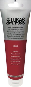 Tinta acrílica Lukas Cryl Studio Acrylic Paint Plastic Tube Tinta acrílica Alizarin Crimson 125 ml 1 un. - 1