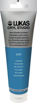Farba akrylowa Lukas Cryl Studio Acrylic Paint Plastic Tube Farba akrylowa Cerulean Blue 125 ml 1 szt - 1