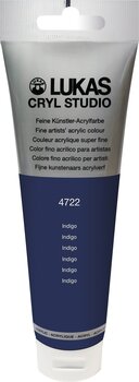 Akrylová farba Lukas Cryl Studio Acrylic Paint Plastic Tube Akrylová farba Indigo 125 ml 1 ks - 1
