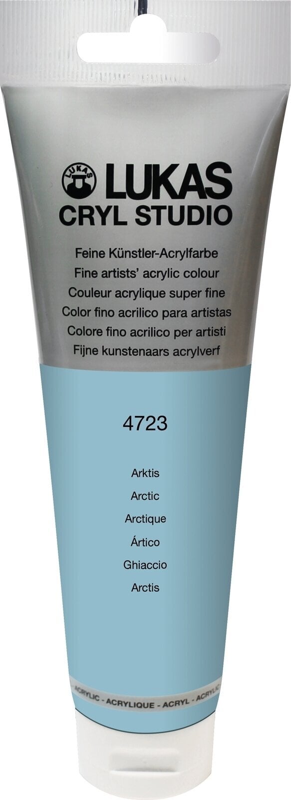 Acrylfarbe Lukas Cryl Studio Acrylic Paint Plastic Tube Acrylfarbe Arctic 125 ml 1 Stck