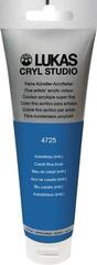 Colore acrilico Lukas Cryl Studio Plastic Tube Colori acrilici Cobalt Blue Hue 125 ml 1 pz