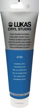 Colore acrilico Lukas Cryl Studio Acrylic Paint Plastic Tube Colori acrilici Cobalt Blue Hue 125 ml 1 pz - 1