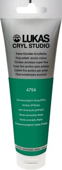 Tinta acrílica Lukas Cryl Studio Acrylic Paint Plastic Tube Tinta acrílica Viridian (Phthalo) 125 ml 1 un. - 1