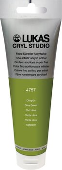 Colore acrilico Lukas Cryl Studio Colori acrilici 125 ml Olive Green - 1