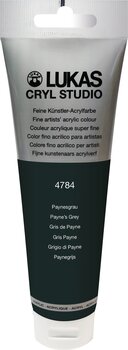 Acrylic Paint Lukas Cryl Studio Plastic Tube Acrylic Paint Payne's Grey 125 ml 1 pc - 1