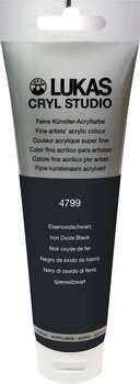 Akrylová barva Lukas Cryl Studio Akrylová barva 125 ml Iron Oxid Black - 1