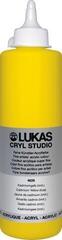 Tinta acrílica Lukas Cryl Studio Plastic Bottle Tinta acrílica Cadmium Yellow Hue 500 ml 1 un.