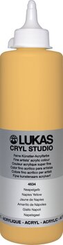 Acrylfarbe Lukas Cryl Studio Acrylfarbe 500 ml Naples Yellow - 1