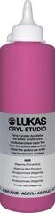 Acrylverf Lukas Cryl Studio Plastic Bottle Acrylverf Magenta Red (Primary) 500 ml 1 st.