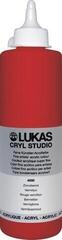 Akrylová barva Lukas Cryl Studio Plastic Bottle Akrylová barva Vermilion 500 ml 1 ks