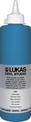Tinta acrílica Lukas Cryl Studio Plastic Bottle Tinta acrílica Cerulean Blue 500 ml 1 un.