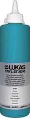 Farba akrylowa Lukas Cryl Studio Plastic Bottle Farba akrylowa Turquoise 500 ml 1 szt.