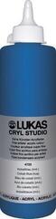 Acrylic Paint Lukas Cryl Studio Plastic Bottle Acrylic Paint Cobalt Blue Hue 500 ml 1 pc