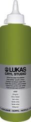 Farba akrylowa Lukas Cryl Studio Plastic Bottle Farba akrylowa Olive Green 500 ml 1 szt