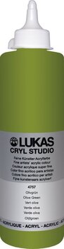 Acrylic Paint Lukas Cryl Studio Acrylic Paint Plastic Bottle Acrylic Paint Olive Green 500 ml 1 pc - 1