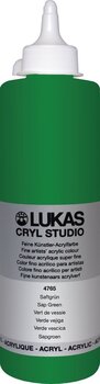 Acrylic Paint Lukas Cryl Studio Acrylic Paint Plastic Bottle Acrylic Paint Sap Green 500 ml 1 pc - 1