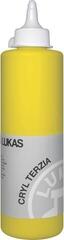 Acrylverf Lukas Cryl Terzia Plastic Bottle Acrylverf Primary Yellow 500 ml 1 st.