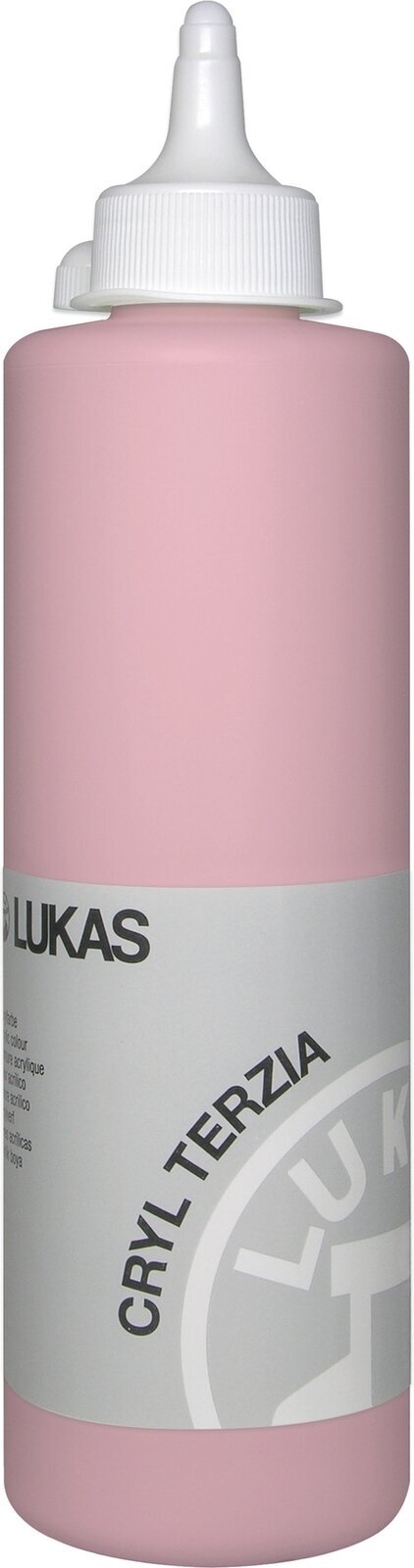 Acrylic Paint Lukas Cryl Terzia Acrylic Paint Plastic Bottle Acrylic Paint Peach Pink 500 ml 1 pc