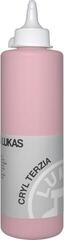 Acrylic Paint Lukas Cryl Terzia Plastic Bottle Acrylic Paint Peach Pink 500 ml 1 pc