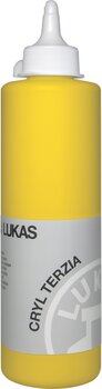 Akrilna barva Lukas Cryl Terzia Acrylic Paint Plastic Bottle Akrilna barva Cadmium Yellow Light Hue 500 ml 1 kos - 1