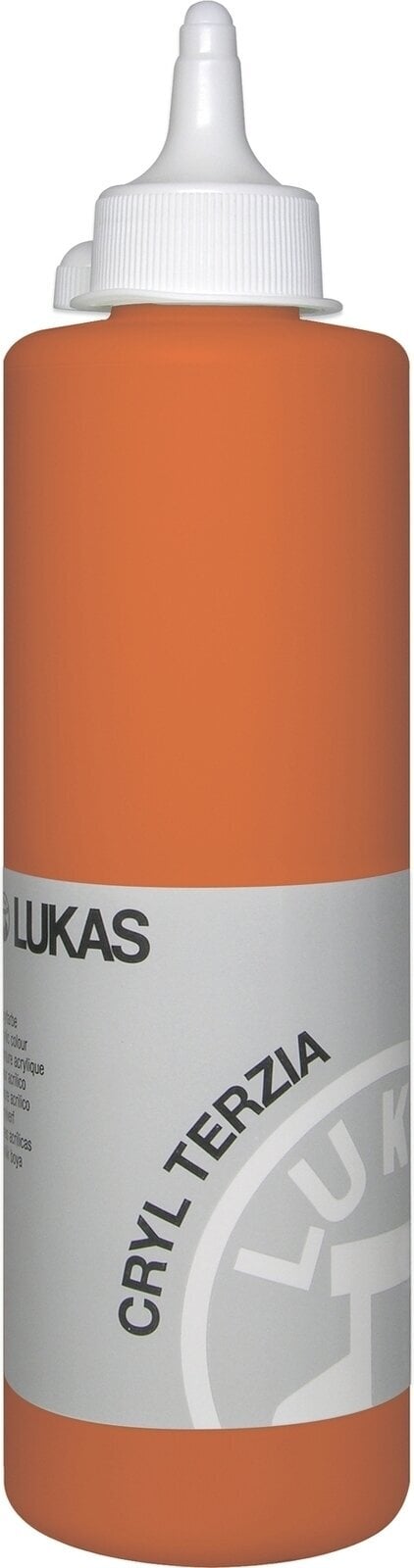 Acrylic Paint Lukas Cryl Terzia Acrylic Paint Plastic Bottle Acrylic Paint Cadmium Orange Hue 500 ml 1 pc