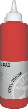 Acrylverf Lukas Cryl Terzia Acrylic Paint Plastic Bottle Acrylverf Cadmium Red Light Hue 500 ml 1 stuk - 1