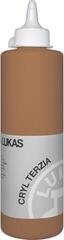 Acrylverf Lukas Cryl Terzia Plastic Bottle Acrylverf Raw Sienna 500 ml 1 st.