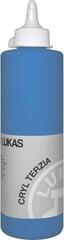 Acrylverf Lukas Cryl Terzia Plastic Bottle Acrylverf Primary Blue 500 ml 1 st.