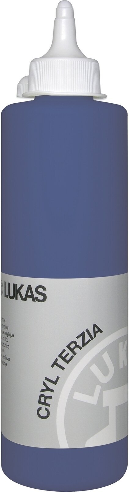 Acrylfarbe Lukas Cryl Terzia Acrylic Paint Plastic Bottle Acrylfarbe Cobalt Blue Hue 500 ml 1 Stck