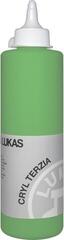 Acrylverf Lukas Cryl Terzia Plastic Bottle Acrylverf Chrome Green Light Hue 500 ml 1 st.