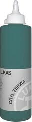 Acrylverf Lukas Cryl Terzia Plastic Bottle Acrylverf Viridian Hue 500 ml 1 st.