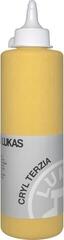 Acrylic Paint Lukas Cryl Terzia Plastic Bottle Acrylic Paint Gold 500 ml 1 pc