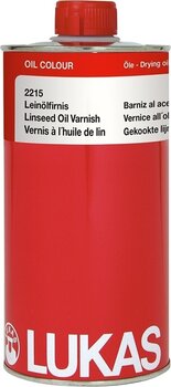 Фонови бои Lukas Oil Medium Metal Bottle Linseed Oil Varnish 1 L - 1
