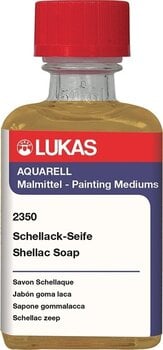Médio Lukas Watercolor and Gouache Medium Glass Bottle Shellac Soap 50 ml - 1