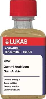 Medium Lukas Watercolor and Gouache Medium Glass Bottle Gum Arabic 50 ml - 1