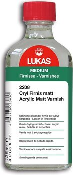 Finish Lukas Surface Preparation and Varnish Glass Bottle Finish 125 ml - 1