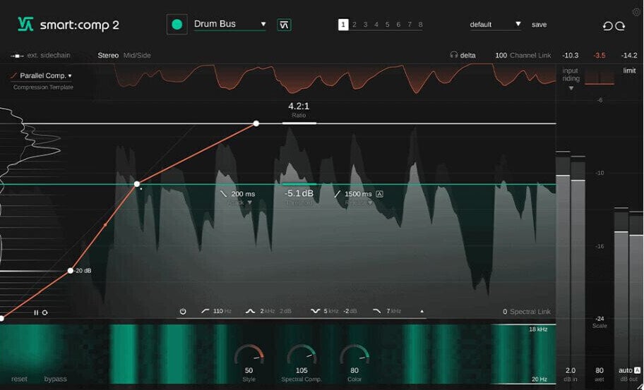 Effect Plug-In Sonible Sonible smart:comp 2 (Digital product)