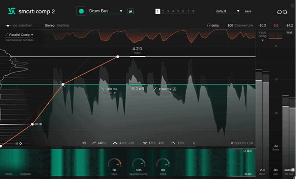 Effect Plug-In Sonible Sonible smart:comp 2 (Digital product) - 1