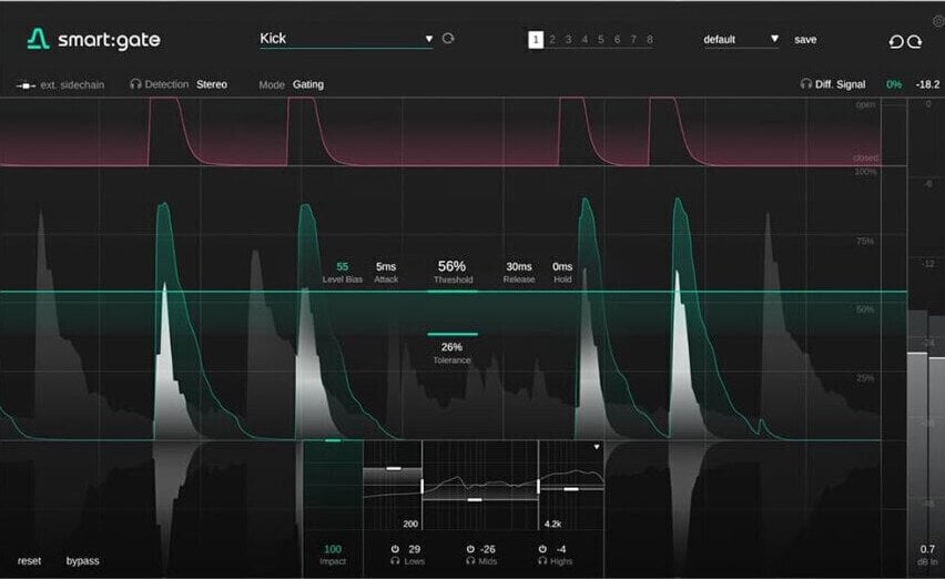 Studio software plug-in effect Sonible Sonible smart:gate (Digitaal product)