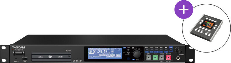 Master / Stereo-Recorder Tascam SS-R250N SET