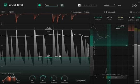 Studio software plug-in effect Sonible Sonible smart:limit (Digitaal product) - 1