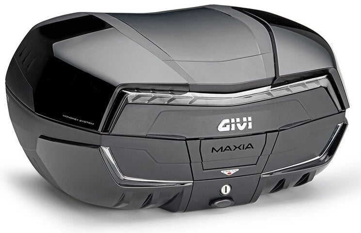 Top case / Geanta moto spate Givi V58NNTB Maxia 5 Tech Black Monokey Top case / Geanta moto spate